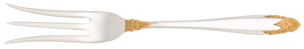 Golden Prelude (Sterling, 1988) Lemon Fork by International Silver-1