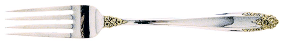 Golden Prelude (Sterling, 1988) Fork by International Silver-1