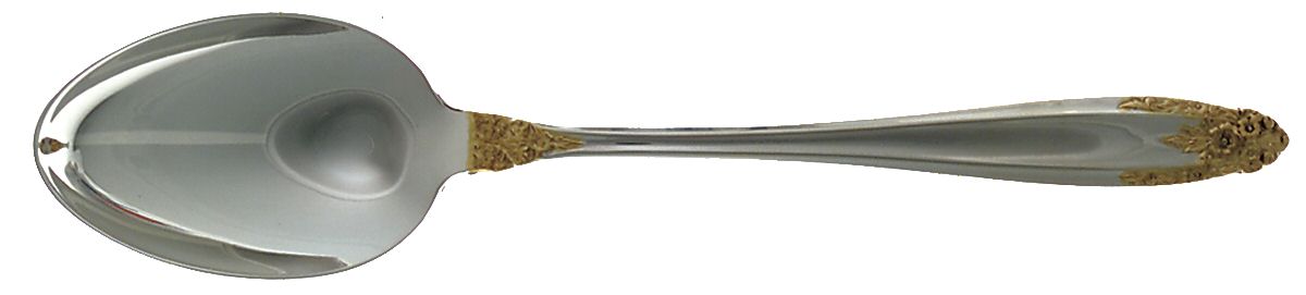 Golden Prelude (Sterling, 1988) Dessert/Oval Soup Spoon by International Silver-1