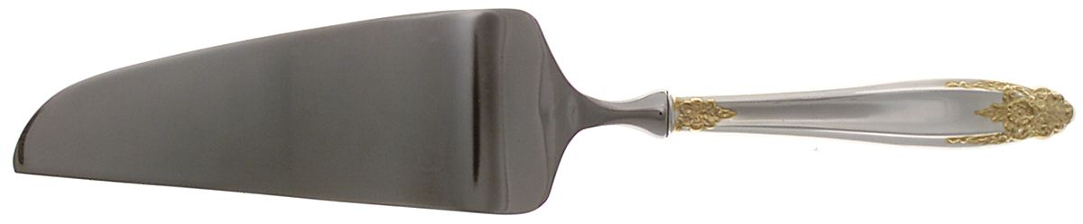 Golden Prelude (Sterling, 1988) Pie & Cake Server with Stainless Blade by International Silver-1