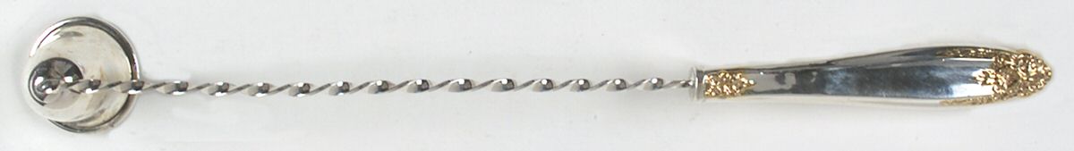 Golden Prelude (Sterling, 1988) Candle Snuffer with Sterling Bowl HC by International Silver-1