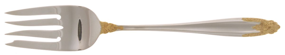 Golden Prelude (Sterling, 1988) Individual Salad Fork by International Silver-1