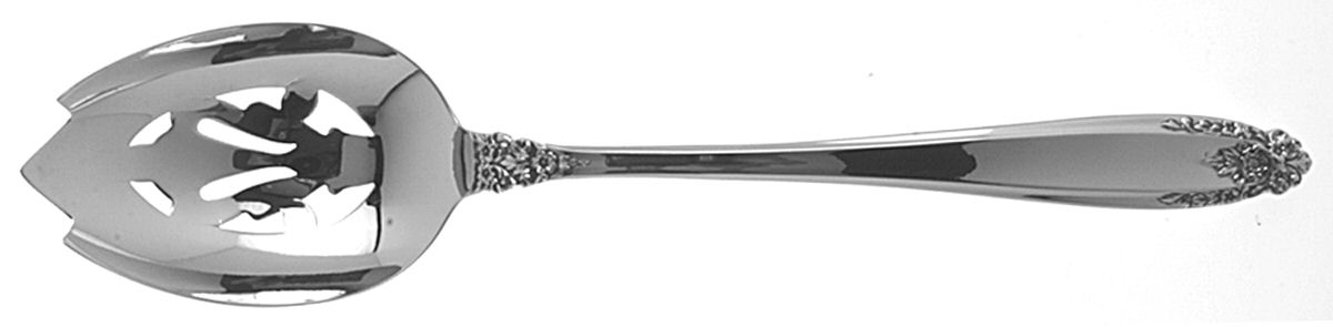 Golden Prelude (Sterling, 1988) Pierced Tablespoon (Serving Spoon) by International Silver-1