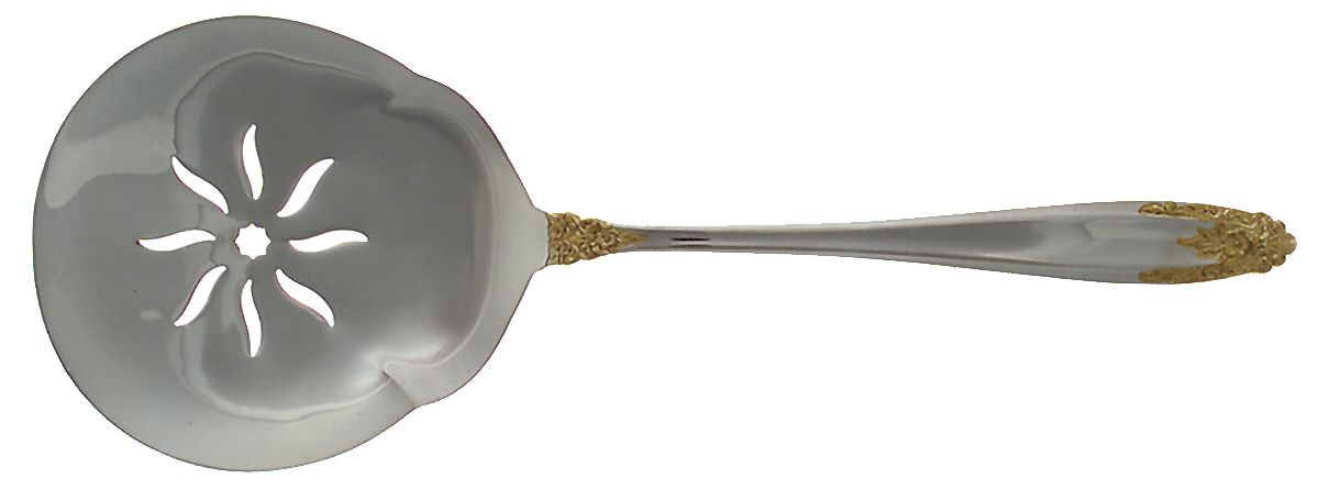 Golden Prelude (Sterling, 1988) Tomato Server, Solid Piece by International Silver-1