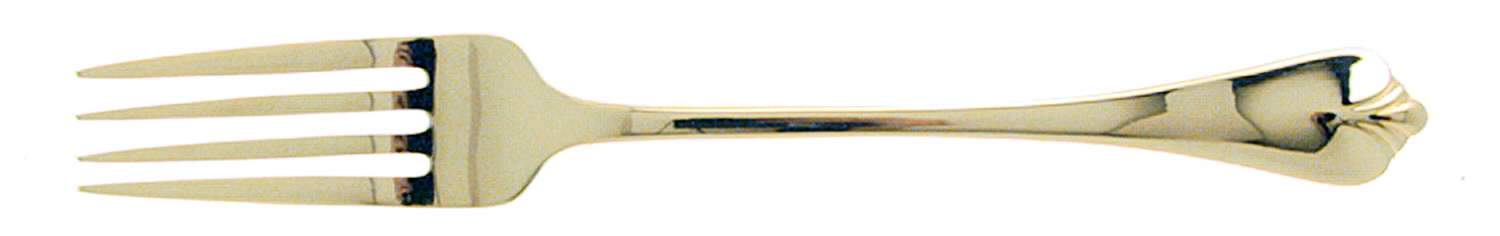 Golden Park Hill (Gold Electroplate, 1985) Fork by International Silver-1