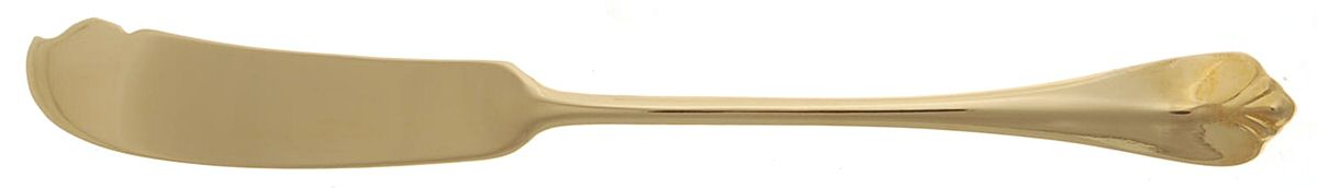 Golden Park Hill (Gold Electroplate, 1985) Flat Handle Master Butter Knife by International Silver-1