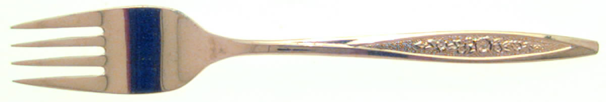 Golden Royal Bouquet Individual Salad Fork by International Silver-1