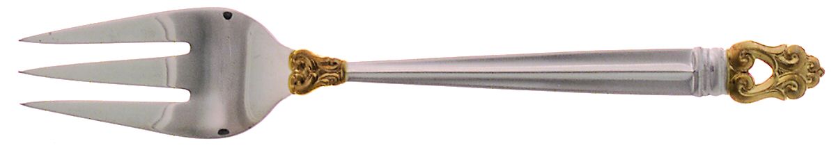 Golden Royal Danish (Gold Accent) Individual Salad Fork by International Silver-1