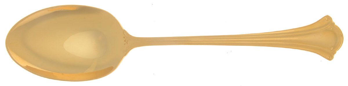 Gold Resplendence (Gold Electroplate, 1984) Tablespoon (Serving Spoon) by International Silver-1
