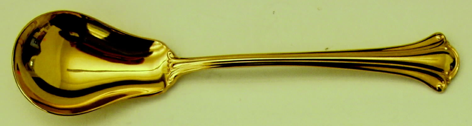 Gold Resplendence (Gold Electroplate, 1984) Sugar Spoon by International Silver-1