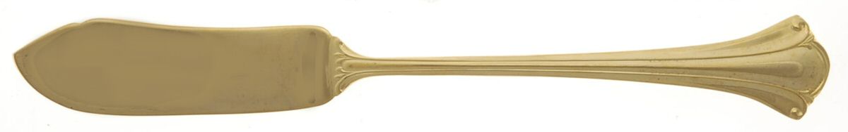 Gold Resplendence (Gold Electroplate, 1984) Flat Handle Master Butter Knife by International Silver-1