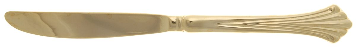 Golden Royal Plume (Gold Electroplate) Modern Solid Knife by International Silver-1