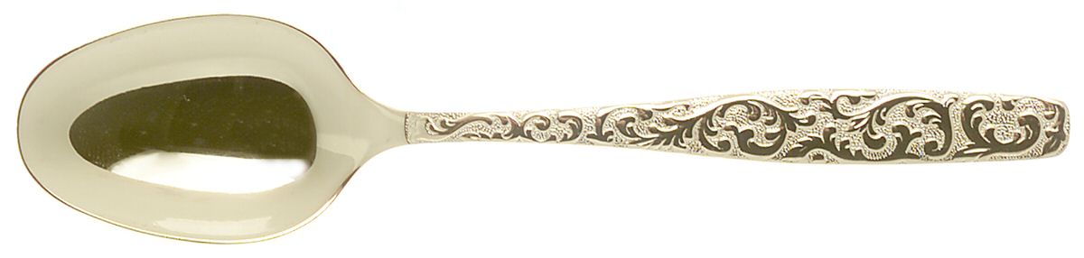 Golden Scroll-Americana Golden Heritage Place/Oval Soup Spoon by International Silver-1