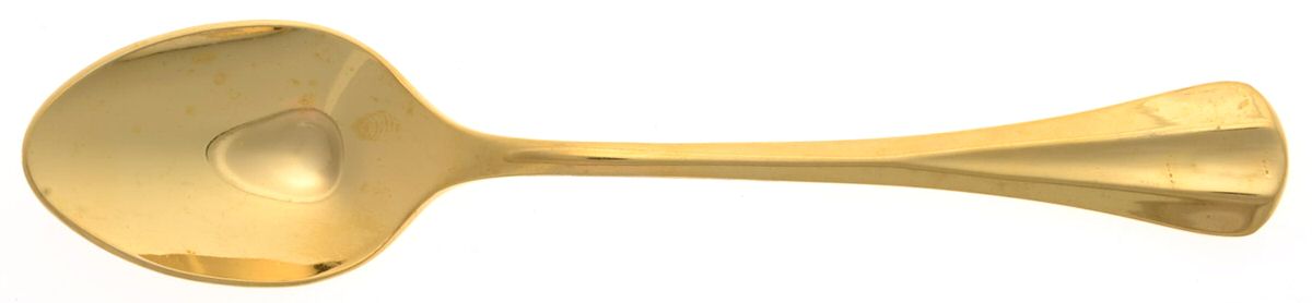 Golden Symmetry (Gold Electroplate, 1984) Teaspoon by International Silver-1