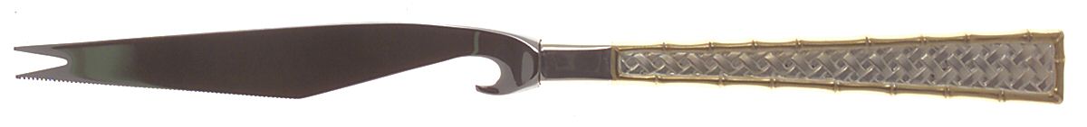 Golden Tradewinds (Sterling, 1975) Hollow Handle Bar Knife by International Silver-1