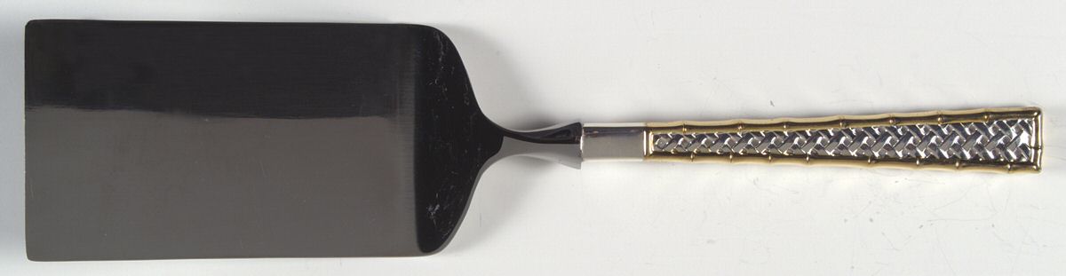 Golden Tradewinds (Sterling, 1975) Lasagna Server with Stainless Blade by International Silver-1