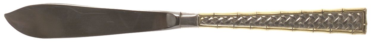 Golden Tradewinds (Sterling, 1975) Hollow Handle Master Butter Knife by International Silver-1