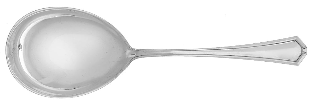 Governor Warren (Sterling, 1918) Medium Solid Berry/Casserole Spoon by International Silver-1