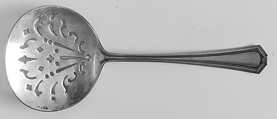 Governor Warren (Sterling, 1918) Tomato Server, Solid Piece by International Silver-1