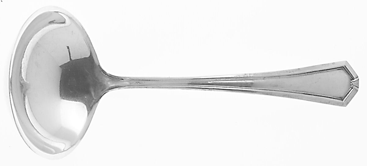 Governor Warren (Sterling, 1918) Solid Gravy Ladle by International Silver-1