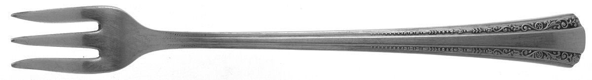 Gracious (Silverplate, 1939) Cocktail/Seafood Fork by International Silver-1