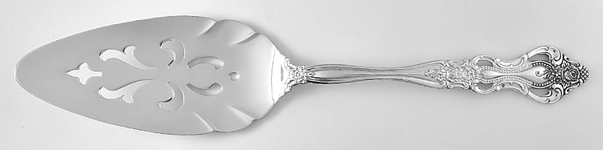 Grande Antique (Silverplate, 1985) Solid Pie Server by International Silver-1