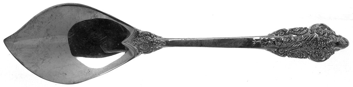 Grand Antique (Silverplate, 1995) Large Solid Jelly Server by International Silver-1