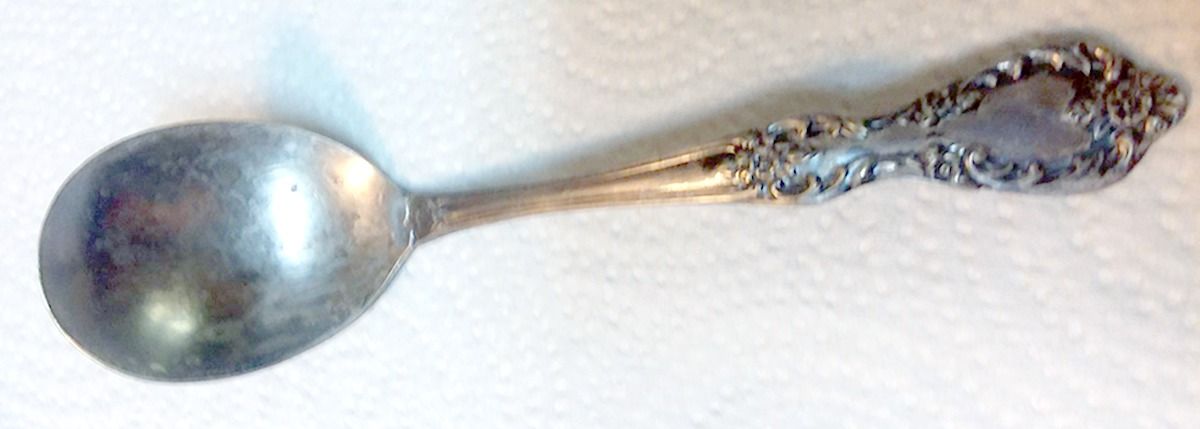 Grand Elegance (Silverplate, 1959) Straight Handle Baby Spoon by International Silver-1