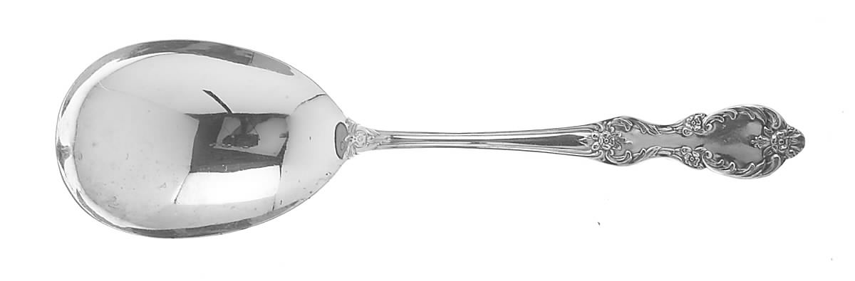 Grand Elegance (Silverplate, 1959) Solid Smooth Casserole Spoon by International Silver-1
