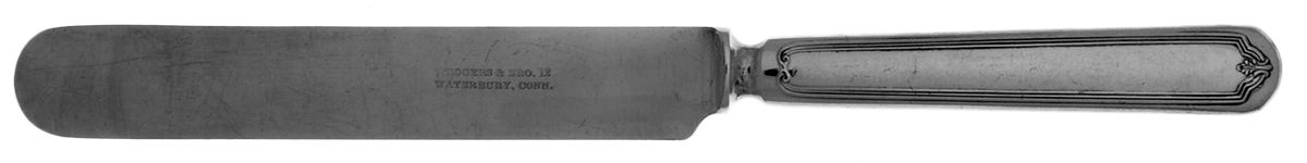 Grecian-New Grecian (Silverplate, 1913) Blunt Solid Knife by International Silver-1