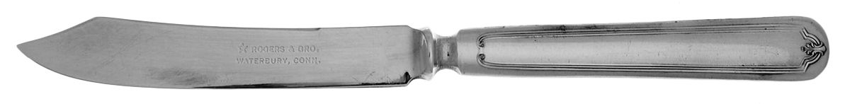 Grecian-New Grecian (Silverplate, 1913) Individual Solid Fruit Knife by International Silver-1
