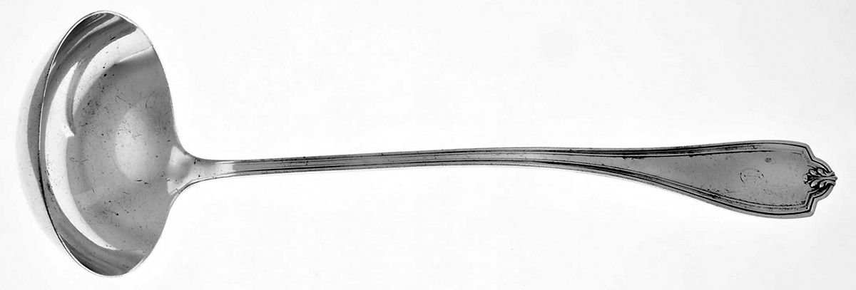 Grecian-New Grecian (Silverplate, 1913) Solid Soup Ladle by International Silver-1