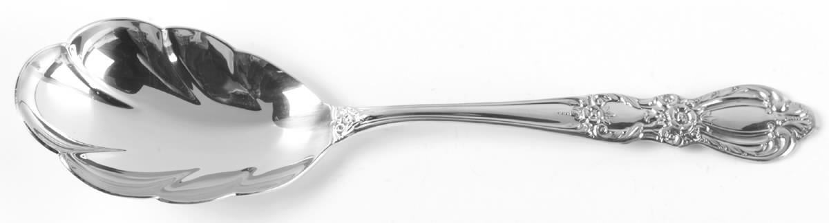 Grand Heritage (Silverplate, 1968) Solid Shell Casserole Spoon by International Silver-1