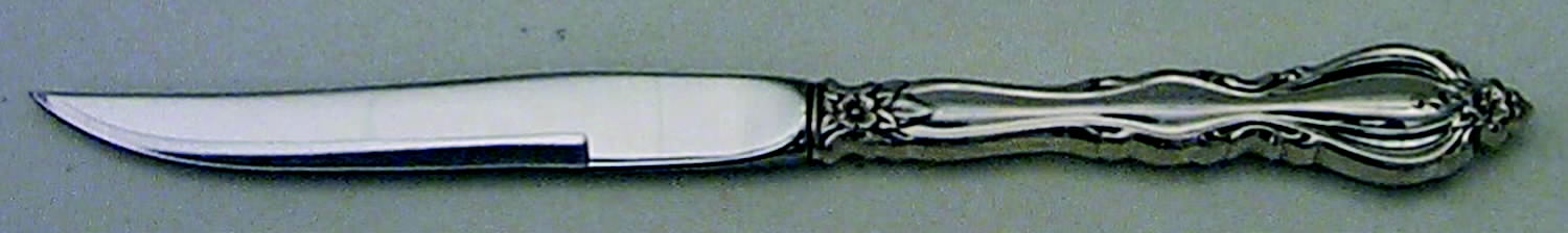 Grande Regency (Sterling, 1969) Individual Steak Knife w/Bevel Blade by International Silver-1