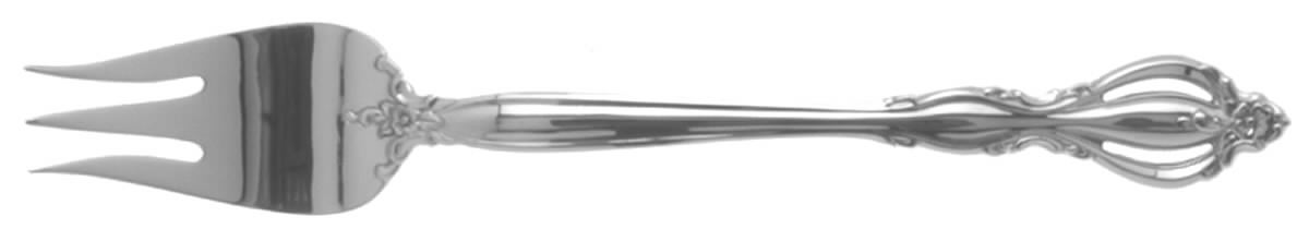 Grande Regency (Sterling, 1969) Short Handle Pickle/Olive Fork by International Silver-1