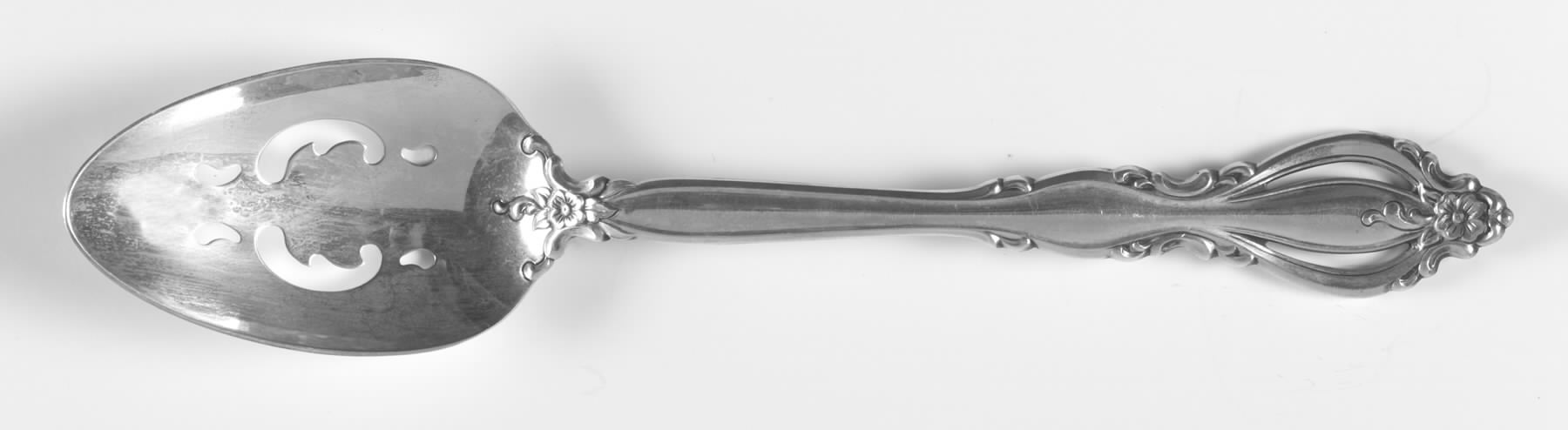 Grande Regency (Sterling, 1969) Pierced Tablespoon (Serving Spoon) by International Silver-1
