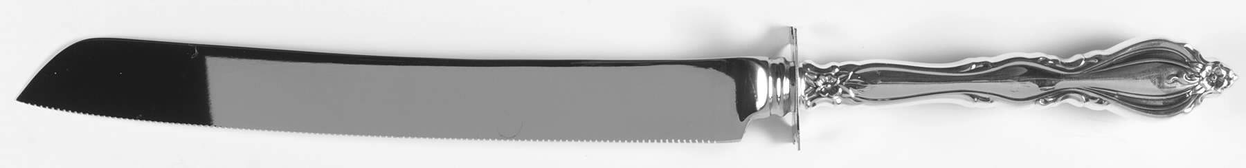 Grande Regency (Sterling, 1969) Cake Slicer with Stainless Blade by International Silver-1