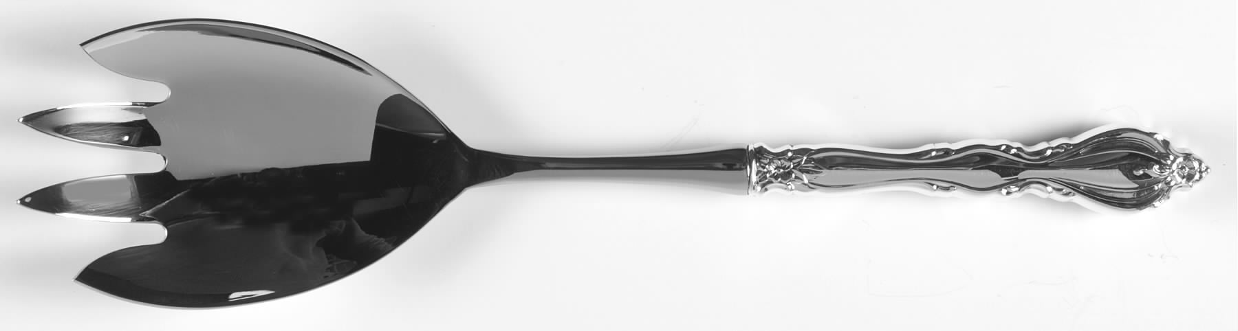 Grande Regency (Sterling, 1969) Salad Serving Fork with Stainless Prongs by International Silver-1