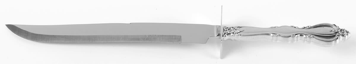 Grande Regency (Sterling, 1969) Large Stainless Blade Roast Carving Knife by International Silver-1