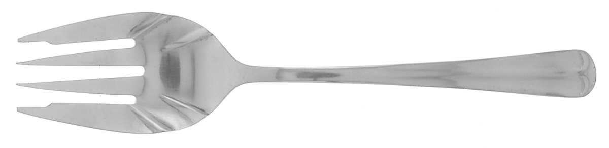 Gran Royal (Stainless) Medium Solid Cold Meat Serving Fork by International Silver-1