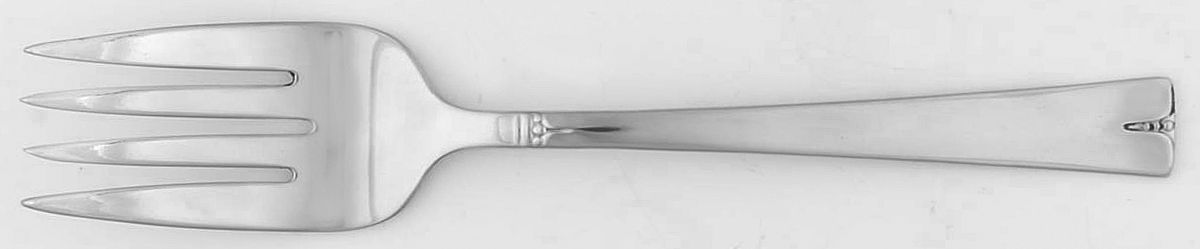 Grypsholm (Stainless) Medium Solid Cold Meat Serving Fork by International Silver-1