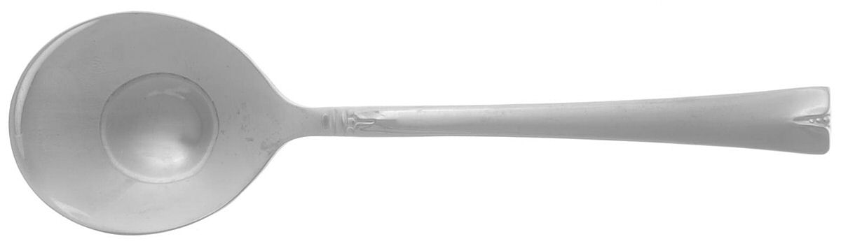 Grypsholm (Stainless) Round Bowl Soup Spoon (Cream Soup) by International Silver-1