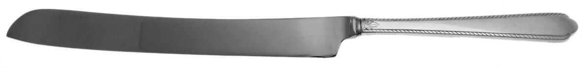 Guest of Honor (Silverplate, 1935) Wedding Cake Knife with Stainless Blade HC by International Silver-1