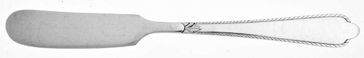 Guest of Honor (Silverplate, 1935) Flat Handle Butter Spreader by International Silver-1