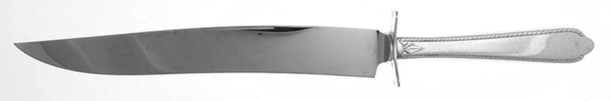 Guest of Honor (Silverplate, 1935) Small Steak Carving Knife with Stainless Blade by International Silver-1