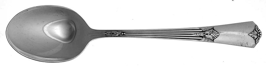 Guild-Cadence (Silverplate, 1932) Dessert/Oval Soup Spoon by International Silver-1