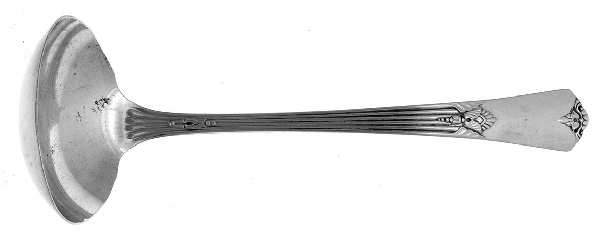 Guild-Cadence (Silverplate, 1932) Solid Gravy Ladle by International Silver-1
