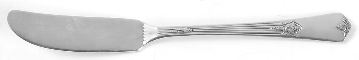 Guild-Cadence (Silverplate, 1932) Flat Handle Master Butter Knife by International Silver-1