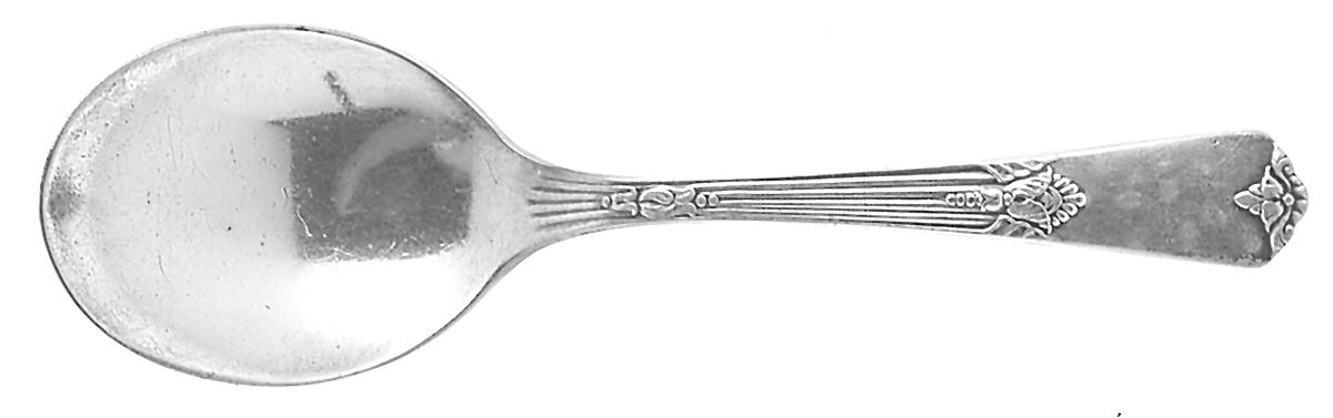 Guild-Cadence (Silverplate, 1932) Straight Handle Baby Spoon by International Silver-1