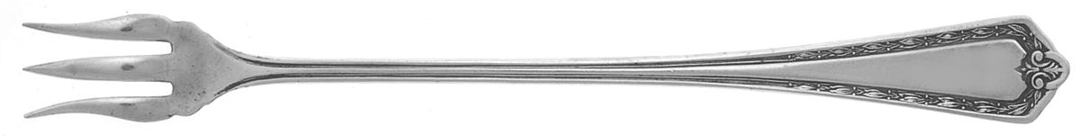 Hampden (Silverplate, 1915) Cocktail/Seafood Fork by International Silver-1